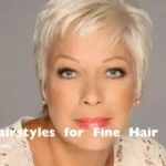 A collection of elegant short hairstyles for fine hair over 60, showcasing styles that enhance volume and sophistication.