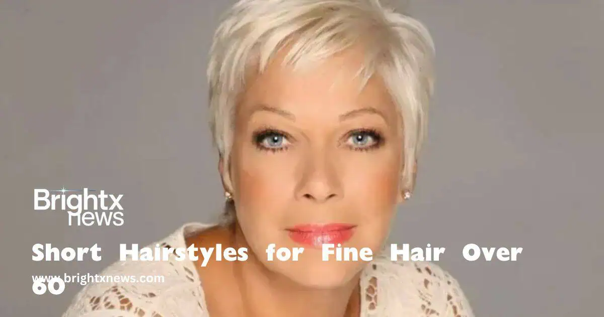 A collection of elegant short hairstyles for fine hair over 60, showcasing styles that enhance volume and sophistication.